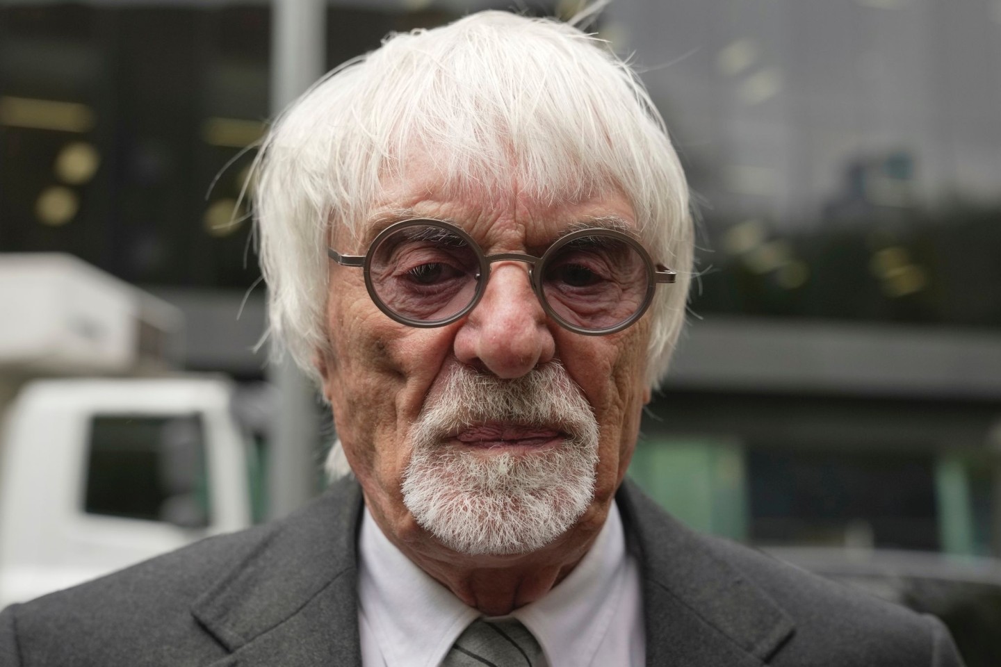 Bernie Ecclestone trifft zu einer Anhörung vor dem Southwark Crown Court ein.