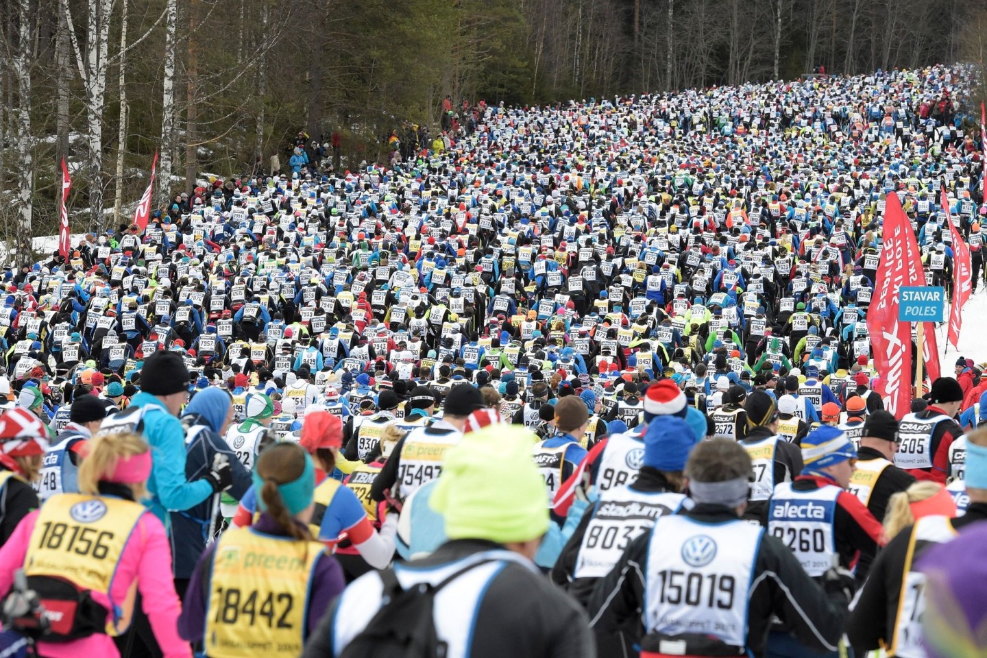 16.000 Skilangläufer, 90 Kilometer: «Das sind richtige Strapazen.»