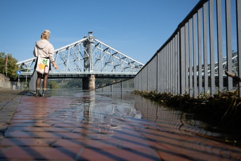 Elbe in Sachsen führt kein Hochwasser mehr