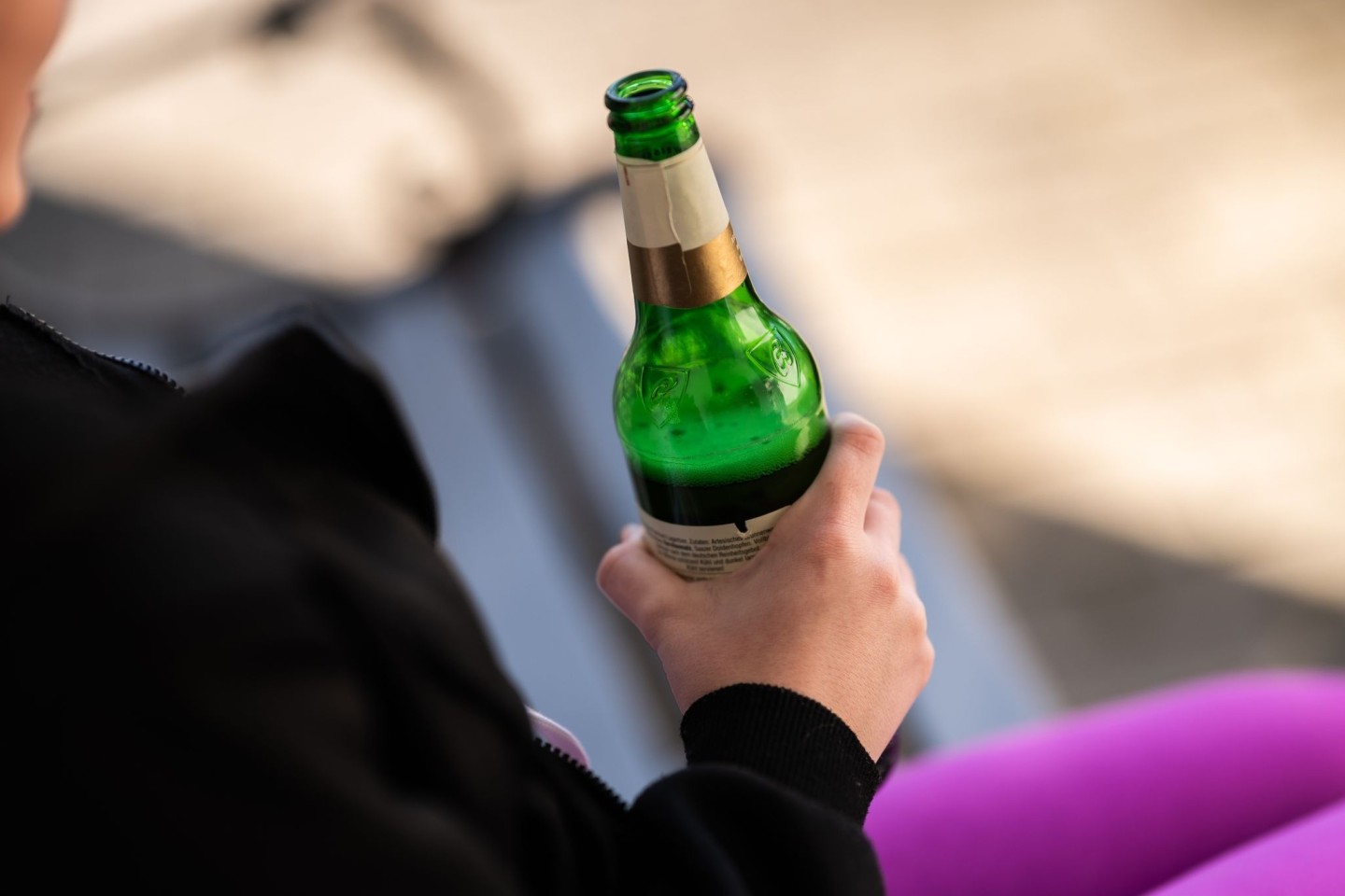 Die Wirkung von Alkohol setzt schon nach kurzer Zeit ein.